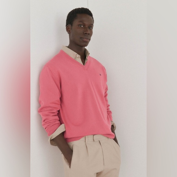 Men’s PGA Tour Peachy Pink Cotton Sweater XXL - Picture 1 of 7